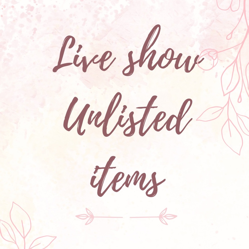 🩷 Live Show Unlisted 3/28/25